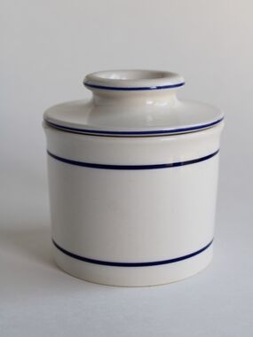 Vintage Norpro Stoneware Butter Keeper/Butter Bell